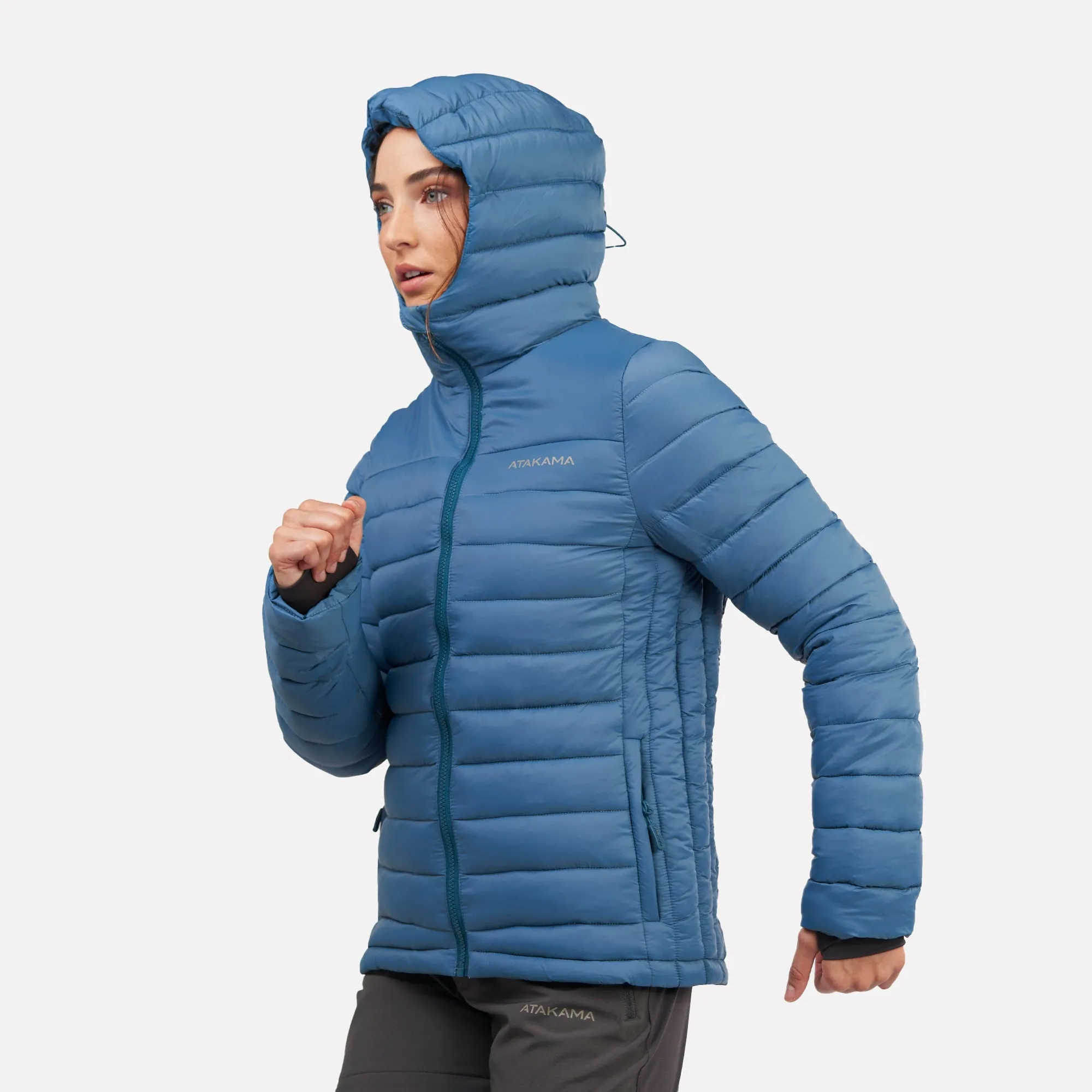 Chaqueta Parka térmica mujer hoodie Indómita Atakama Outdoor