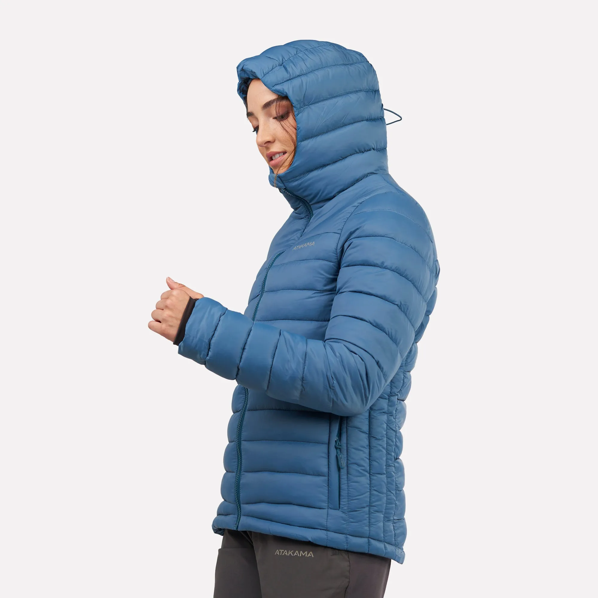 Chaqueta Parka térmica mujer hoodie Indómita Atakama Outdoor