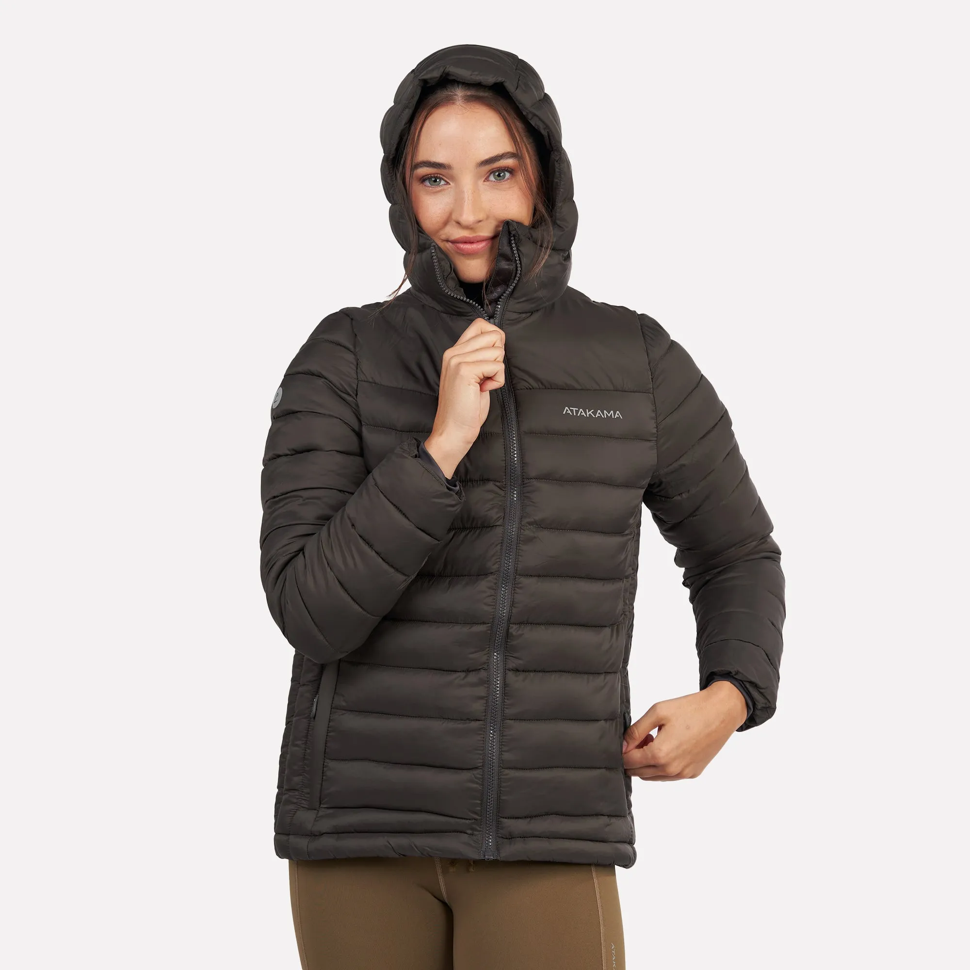 Chaqueta Parka térmica mujer hoodie Indómita Atakama Outdoor