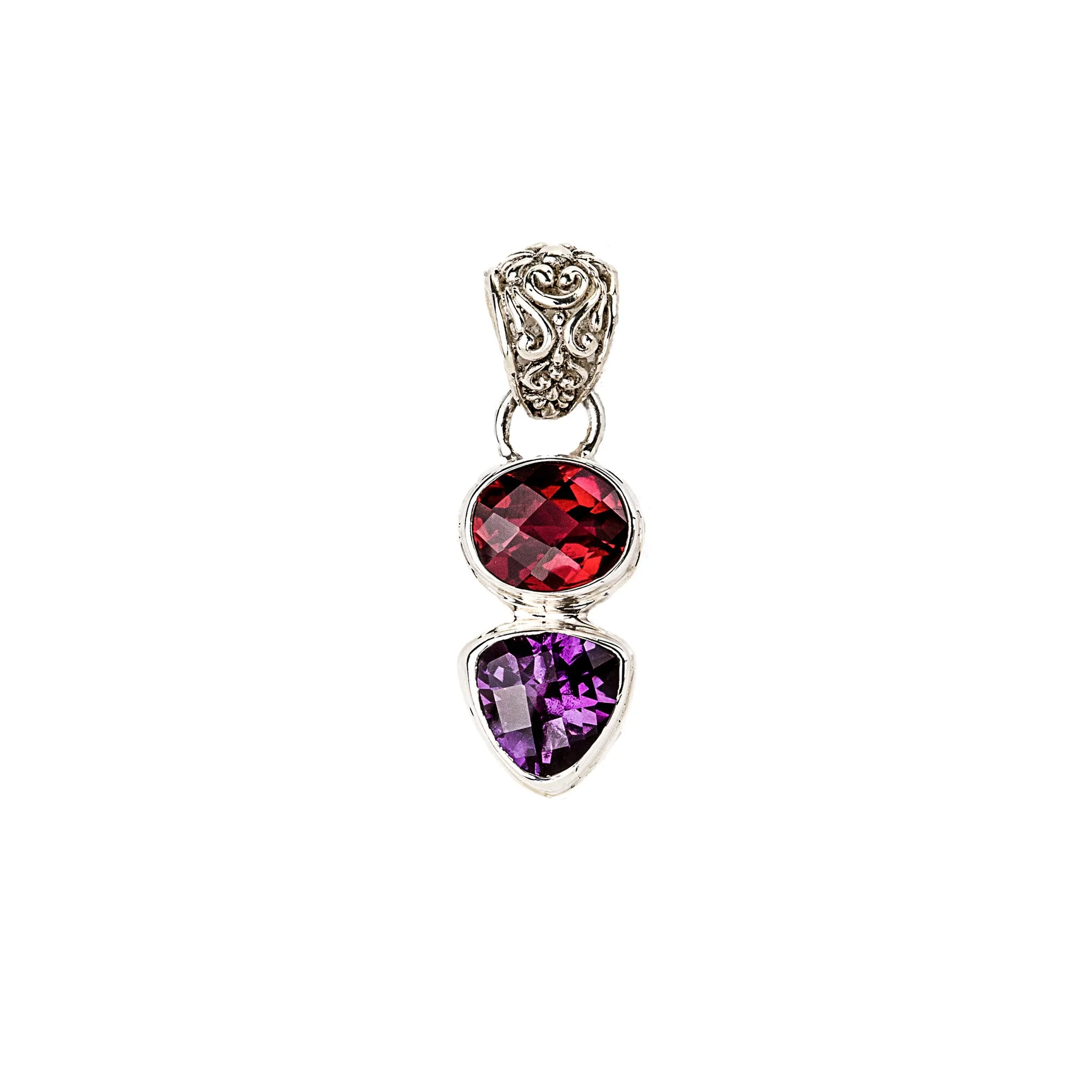 Cherry and Pink Quartz Designer Pendant