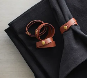 Chesapeake Leather Napkin Rings