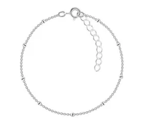 Children's, Teens' and Mothers' Bracelets:  Sterling Silver Satellite Bracelet - 18cm