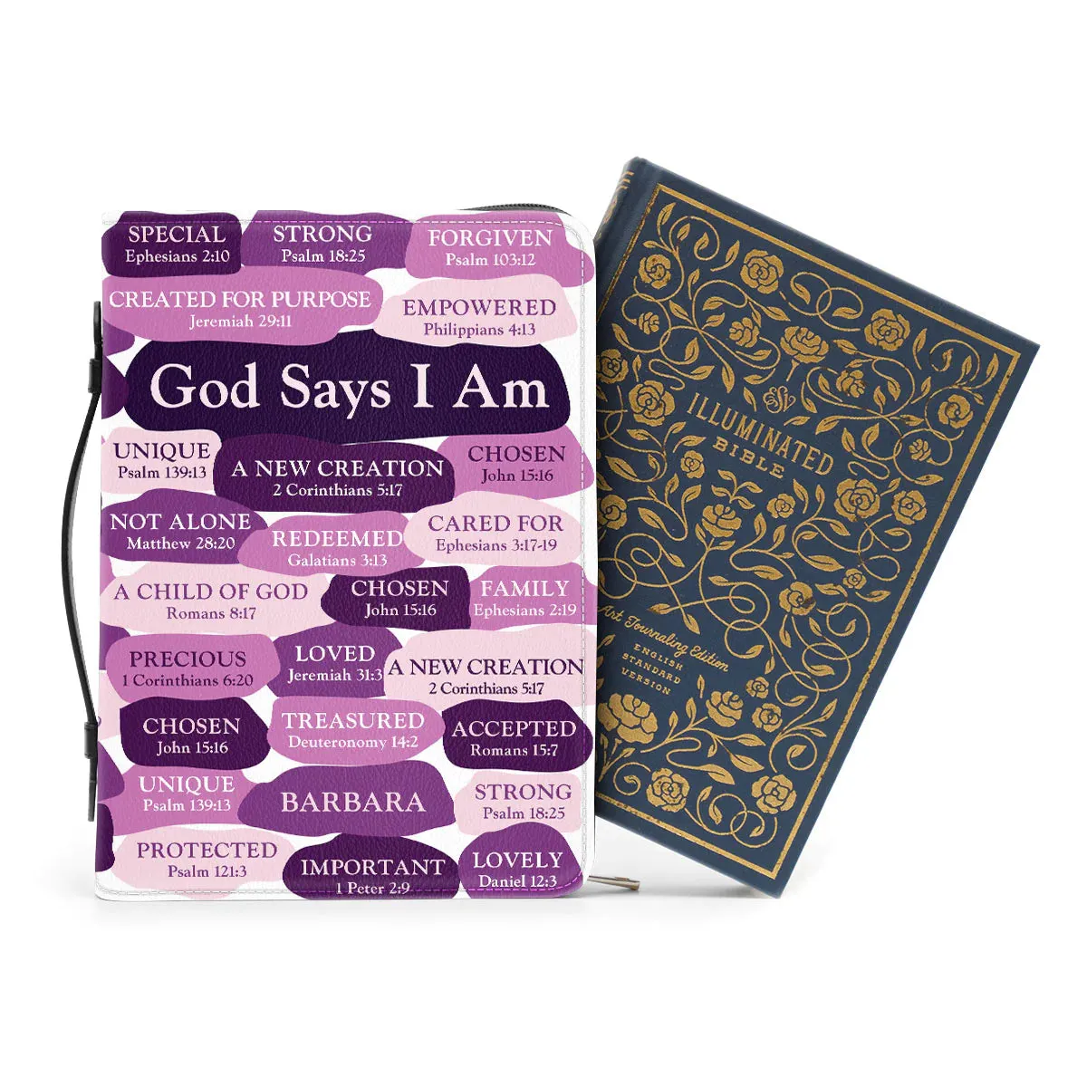 Christianart Bible Cover - What God Says About You - Personalized Gifts for Pastor - Gifts For Women - CABBBCV06060324.