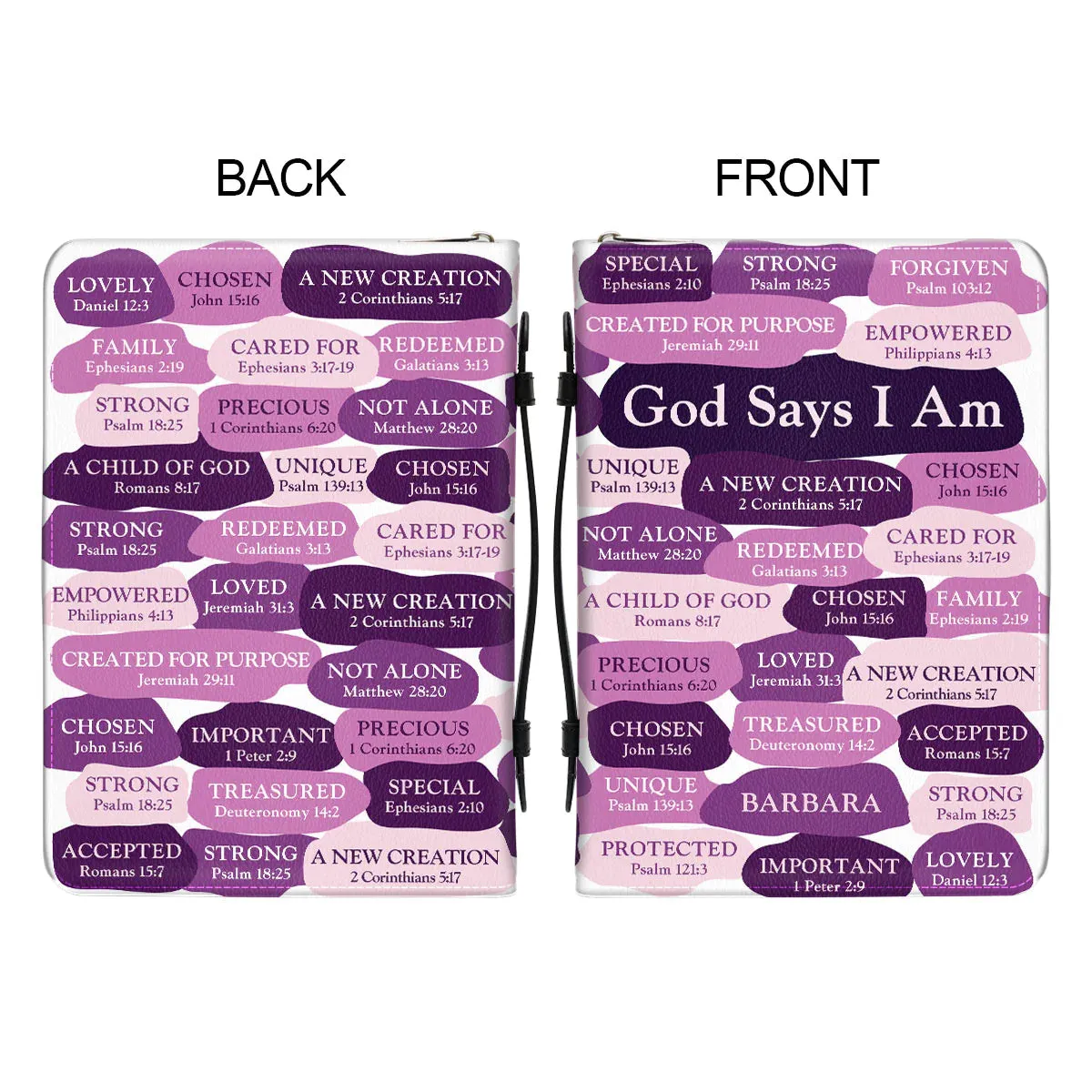Christianart Bible Cover - What God Says About You - Personalized Gifts for Pastor - Gifts For Women - CABBBCV06060324.