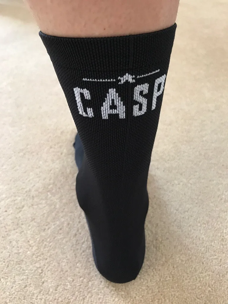 Classic Black Socks (Rear Logo)
