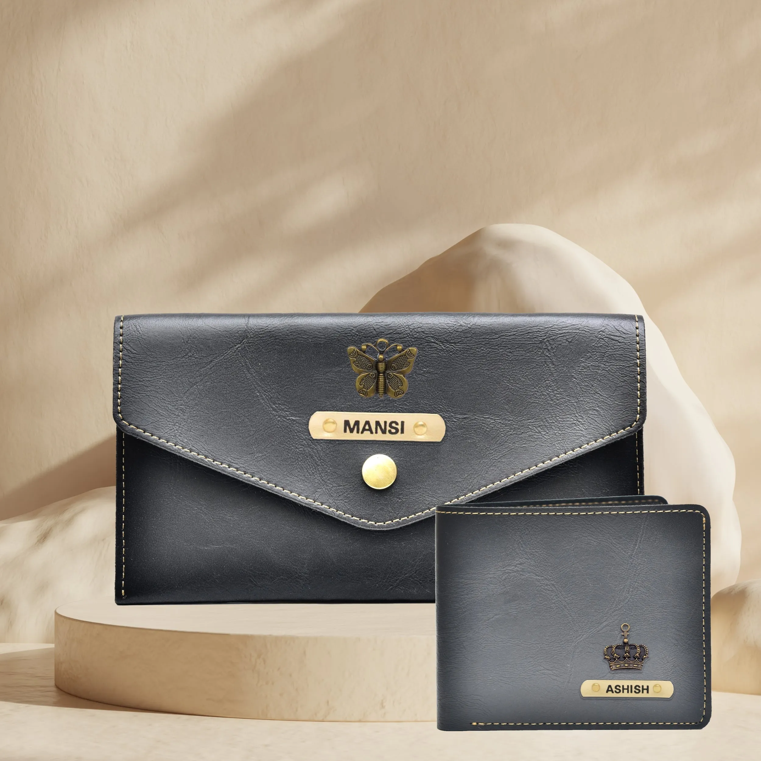 Classy Minimal Clutch   Classy Men's Wallet | Couple Gifts - Black