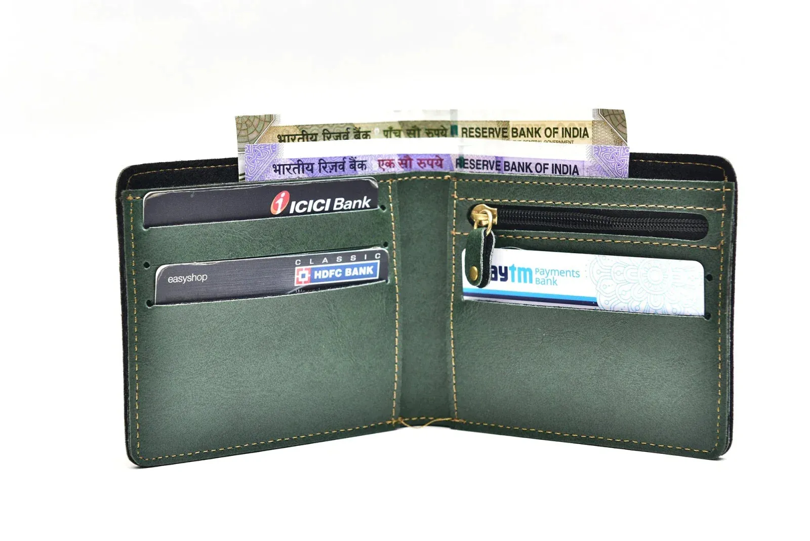 Classy Minimal Clutch   Classy Men's Wallet | Couple Gifts - Olive Green