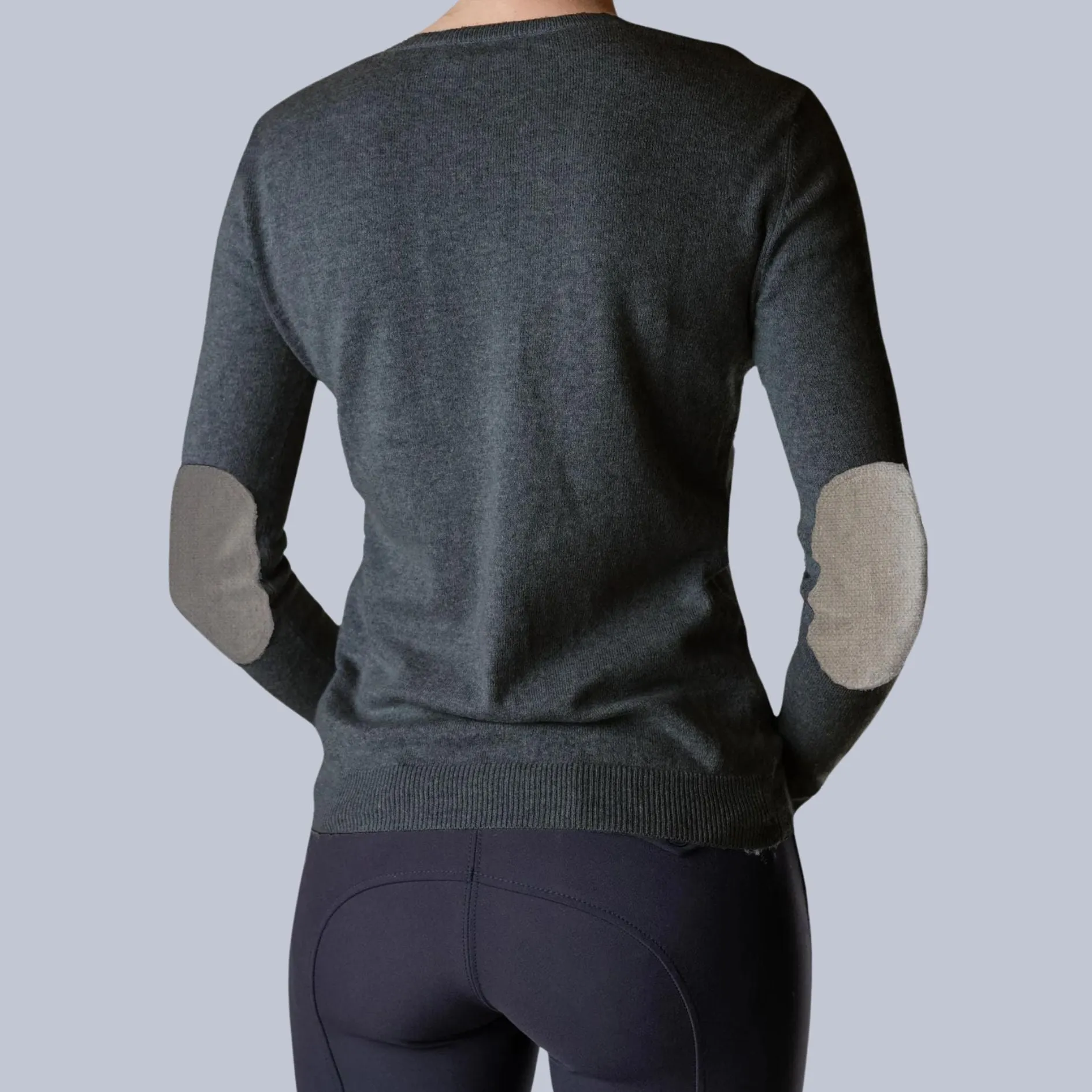 Clementine Cashmere Pullover - Charcoal