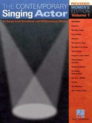 CONTEMPORARY SINGING ACTOR WOMENS VOL 1