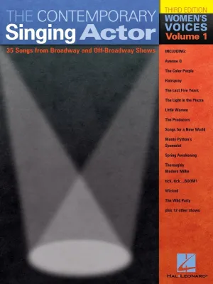 CONTEMPORARY SINGING ACTOR WOMENS VOL 1