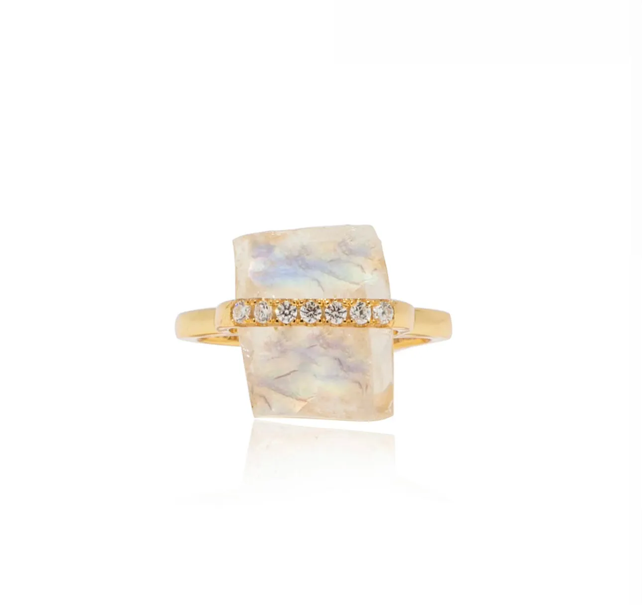 Cosmic Moonstone Ring