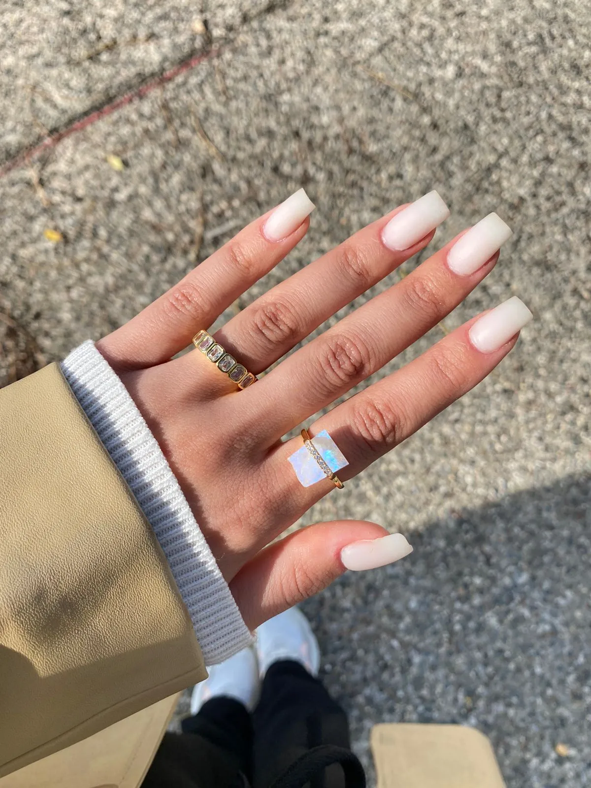 Cosmic Moonstone Ring