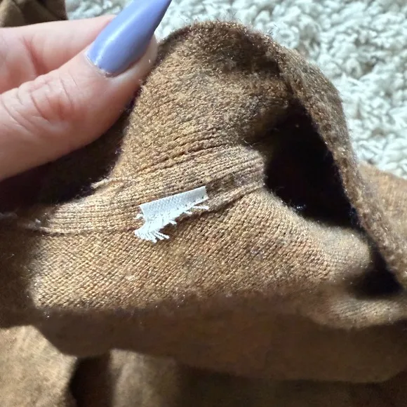 Cozy Brown Heathered Cardigan Sweater