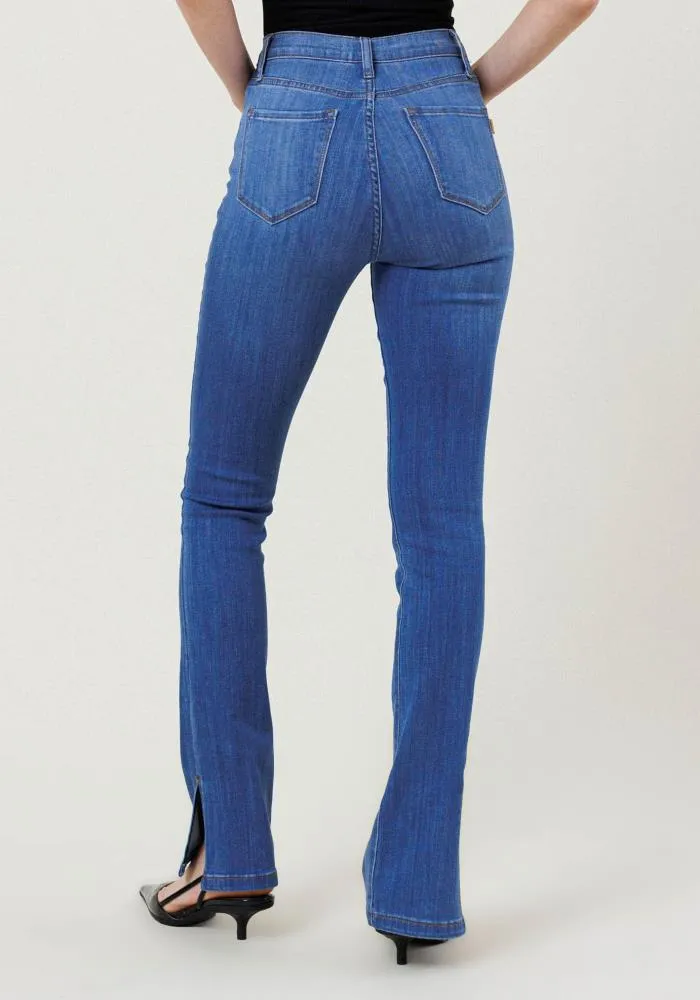 Cozy Side Slit Denim