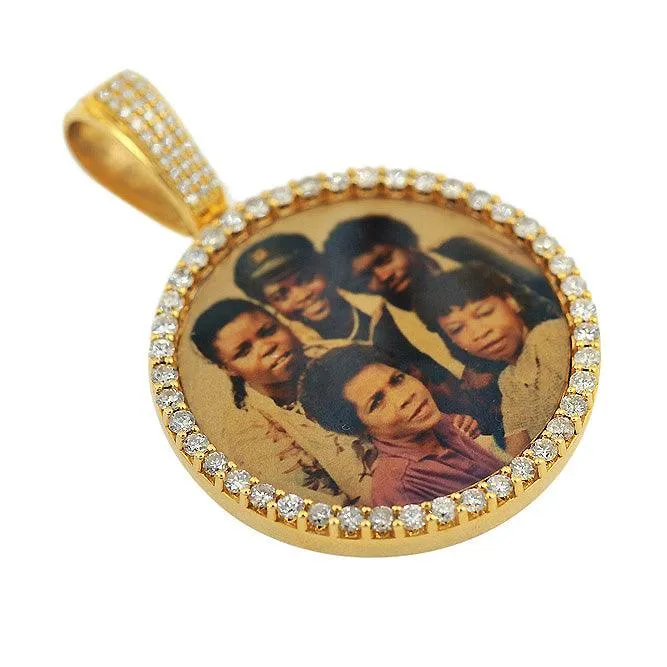 CP173110-2 CUSTOM DIAMOND BEZEL COLOR MEMORY PICTURE