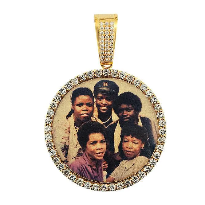 CP173110-2 CUSTOM DIAMOND BEZEL COLOR MEMORY PICTURE