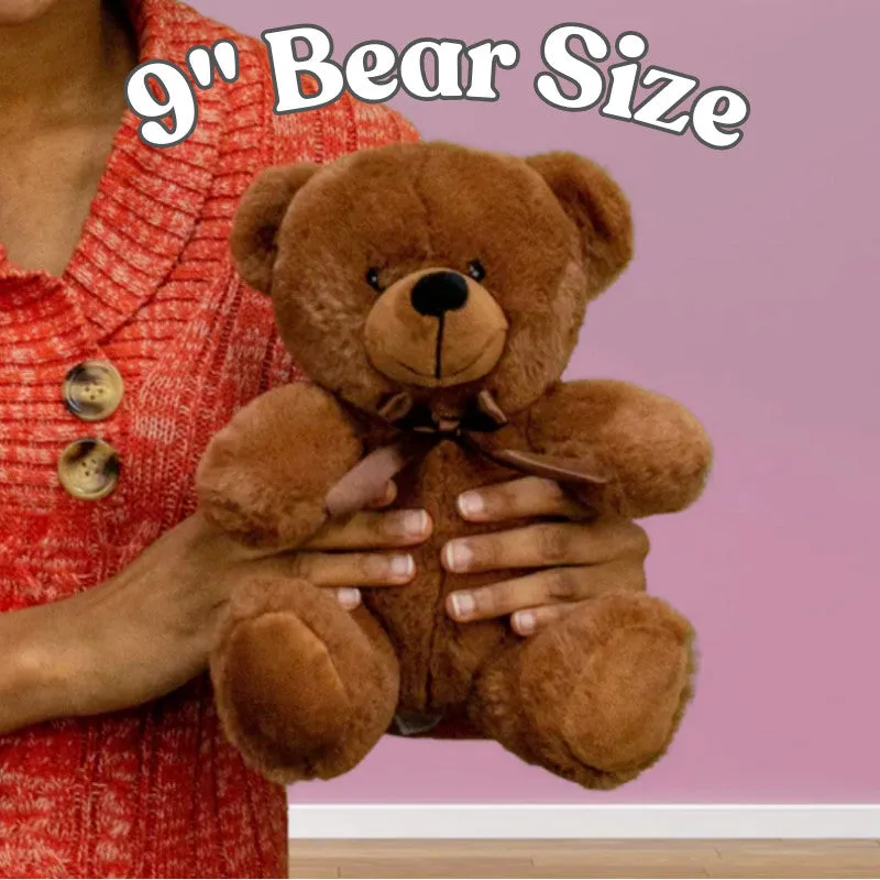 Cracker Barrell Teddy Bear With Postcard - PRICE INCLUDES FREE SHIPPING!!