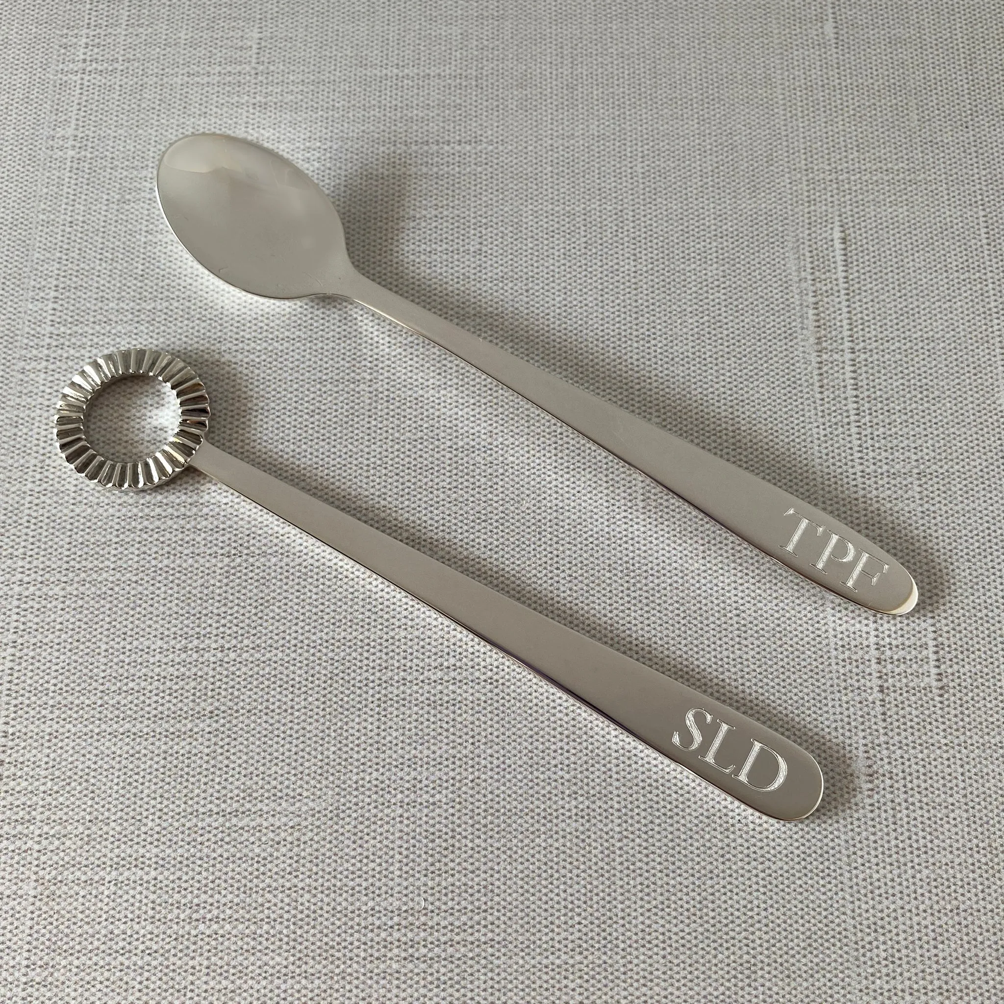 “Cradle to Cocktails” Sterling Silver Bubble Blower