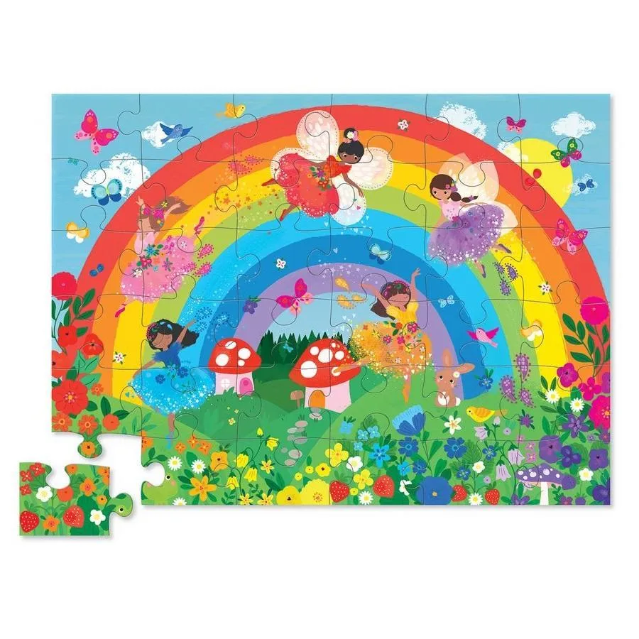 Crocodile Creek 36-Piece Floor Puzzle (Over The Rainbow)