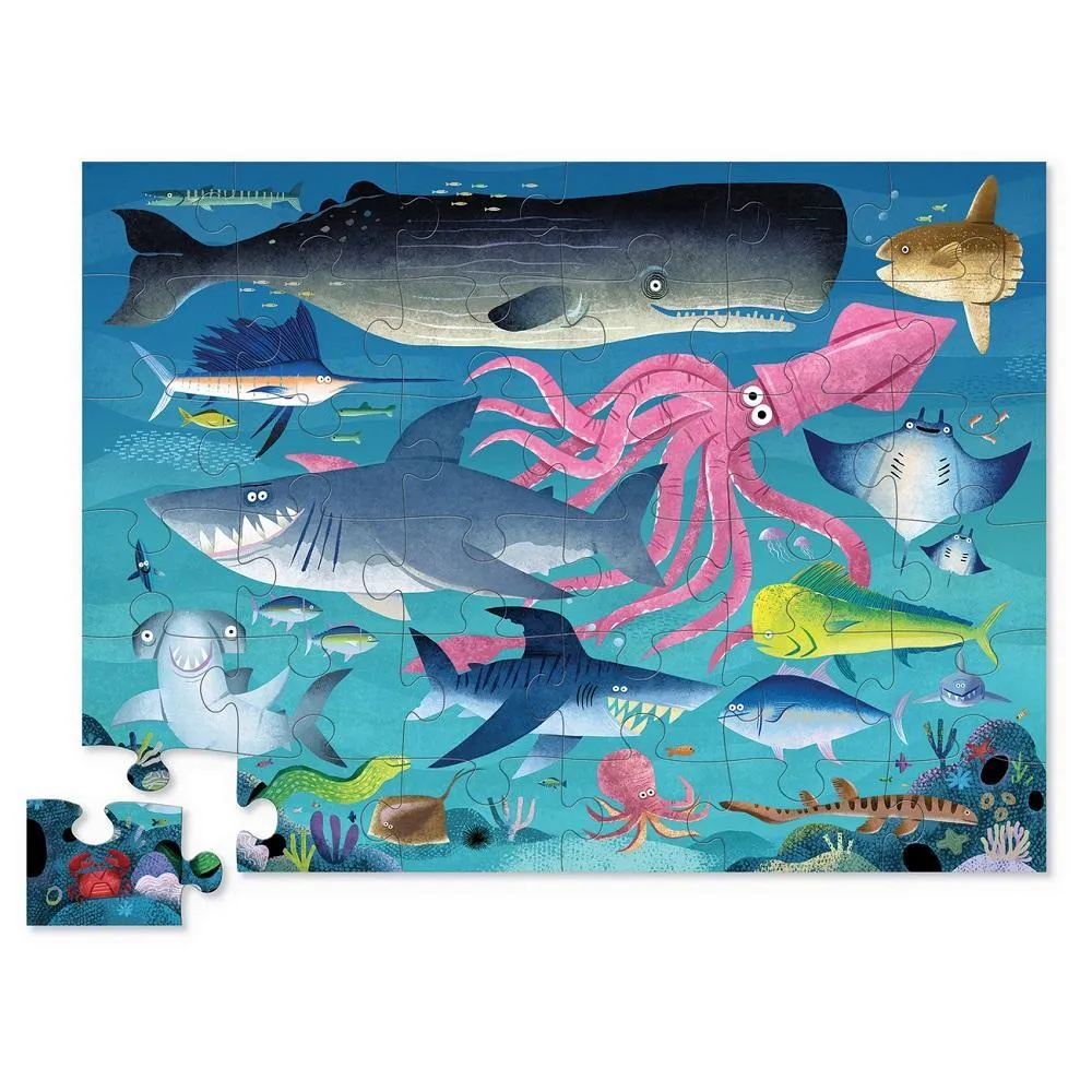 Crocodile Creek 36-Piece Floor Puzzle (Shark Reef)