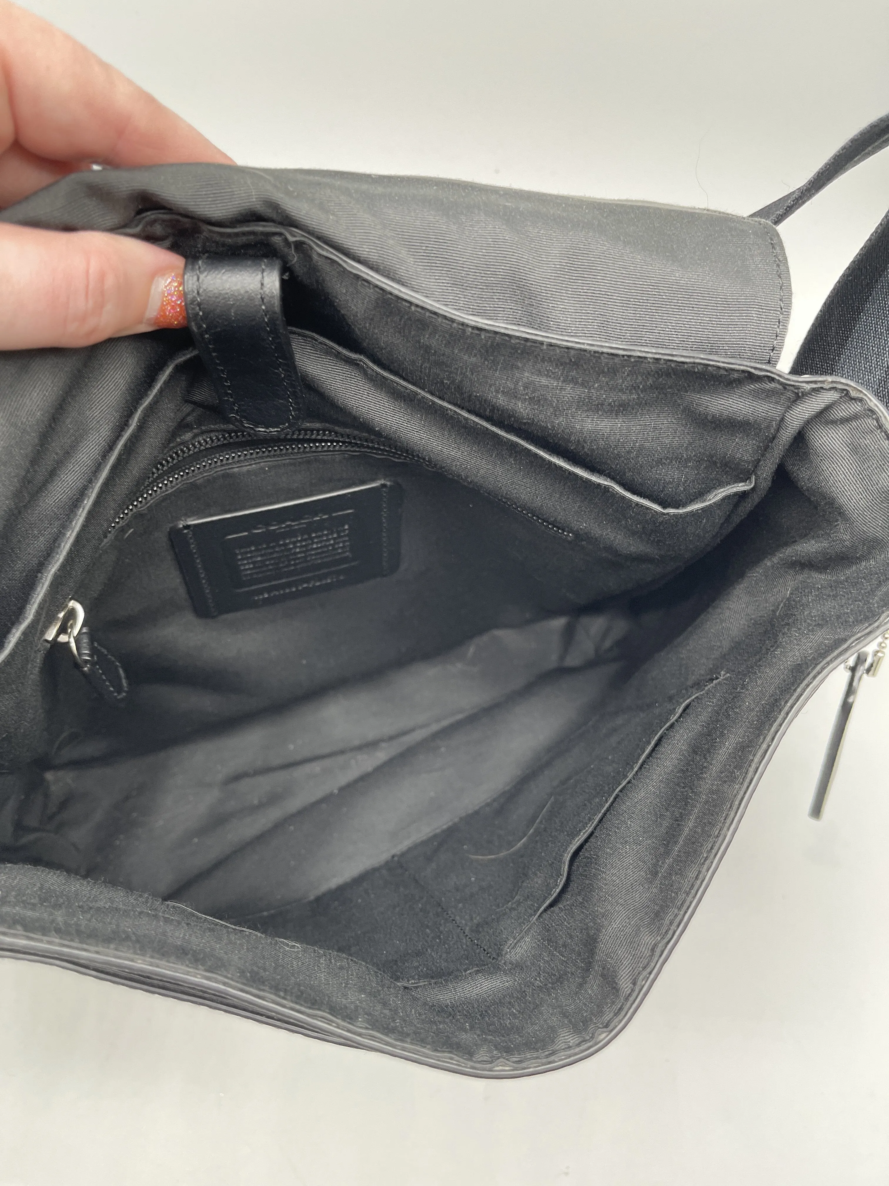 Crossbody Designer By Coach  Size: Medium