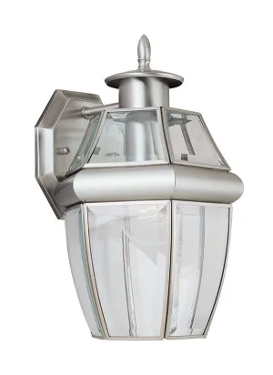 Curved Beveled Antique Brushed Nickel 1 L