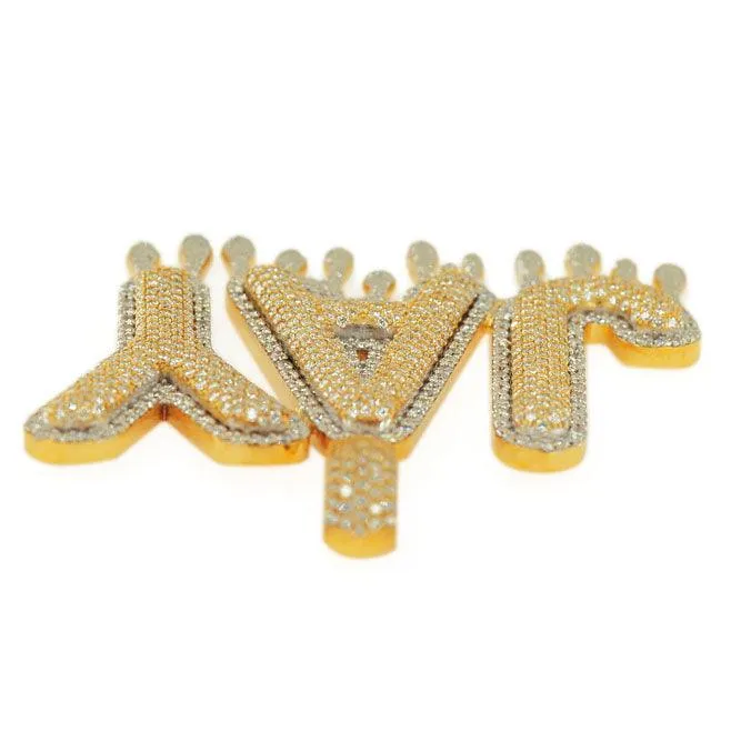 CUSTOM DIAMOND BUBBLE JAY PENDANT