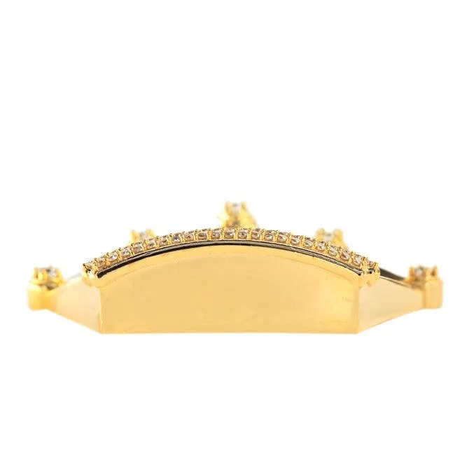 CUSTOM DIAMOND CROWN PENDANT