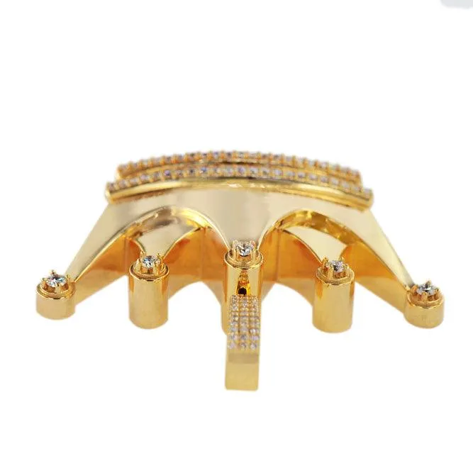 CUSTOM DIAMOND CROWN PENDANT