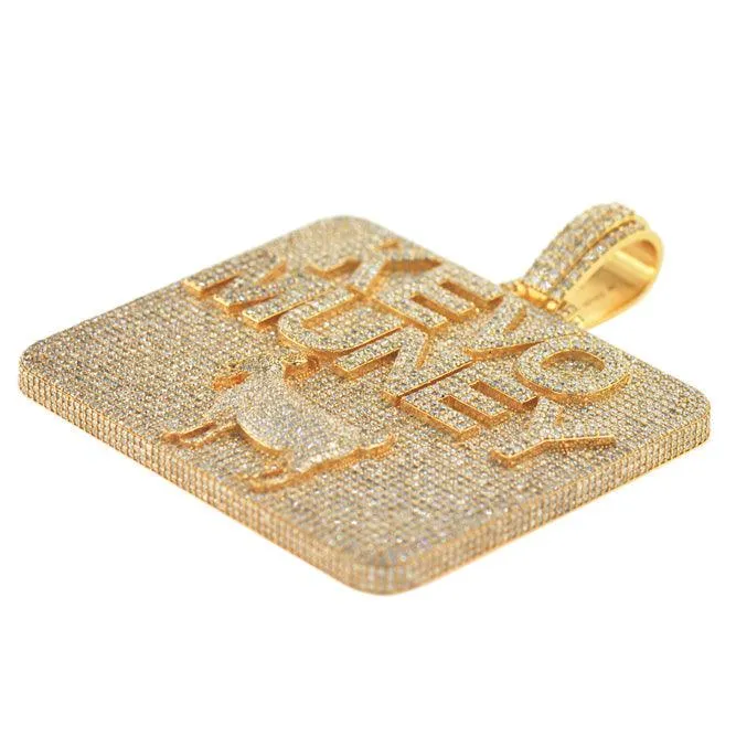 CUSTOM DIAMOND KEVO MUNEY PENDANT