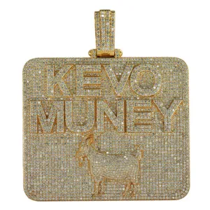 CUSTOM DIAMOND KEVO MUNEY PENDANT