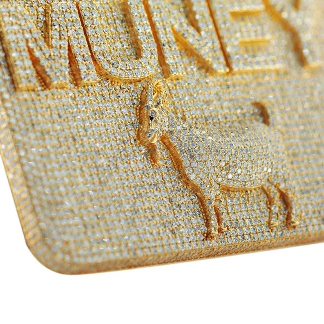 CUSTOM DIAMOND KEVO MUNEY PENDANT