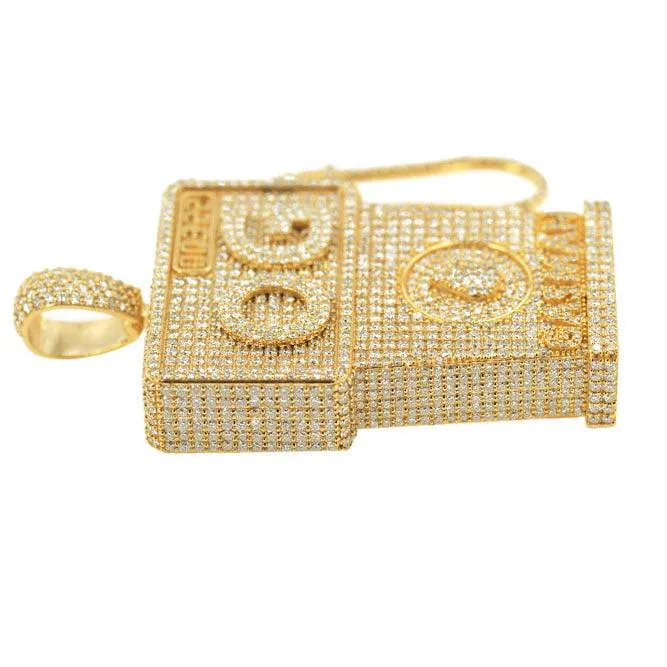 CUSTOM GAS STATION PENDANT [CJ4018]