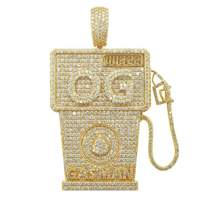 CUSTOM GAS STATION PENDANT [CJ4018]