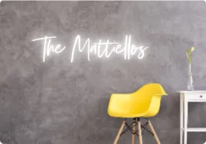 Custom text: The Mattiellos