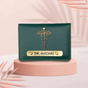Customized Unisex Sleek and Stylish Wallet - Olive Green