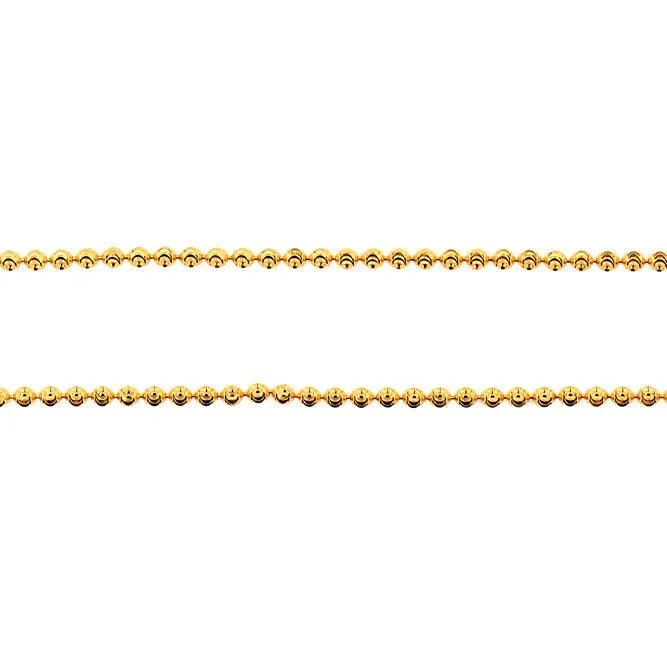 CZ100 - 5mm Silver Bead Chain