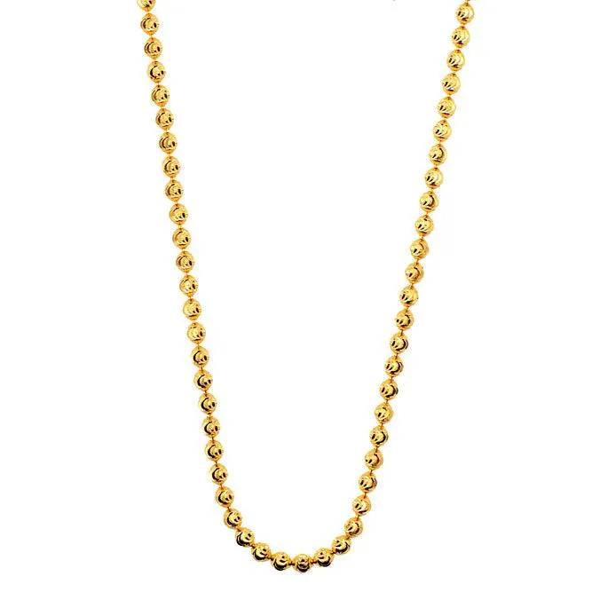 CZ100 - 5mm Silver Bead Chain