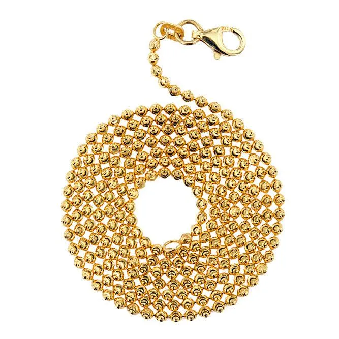CZ100 - 5mm Silver Bead Chain