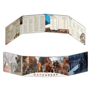 D&D Waterdeep Dragon Heist DM Screen