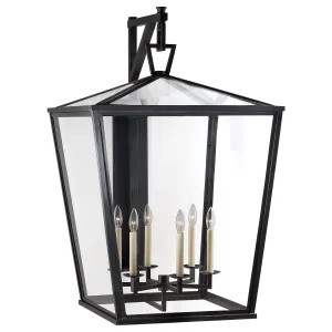 Darlana Grande Bracket Lantern in Bronze