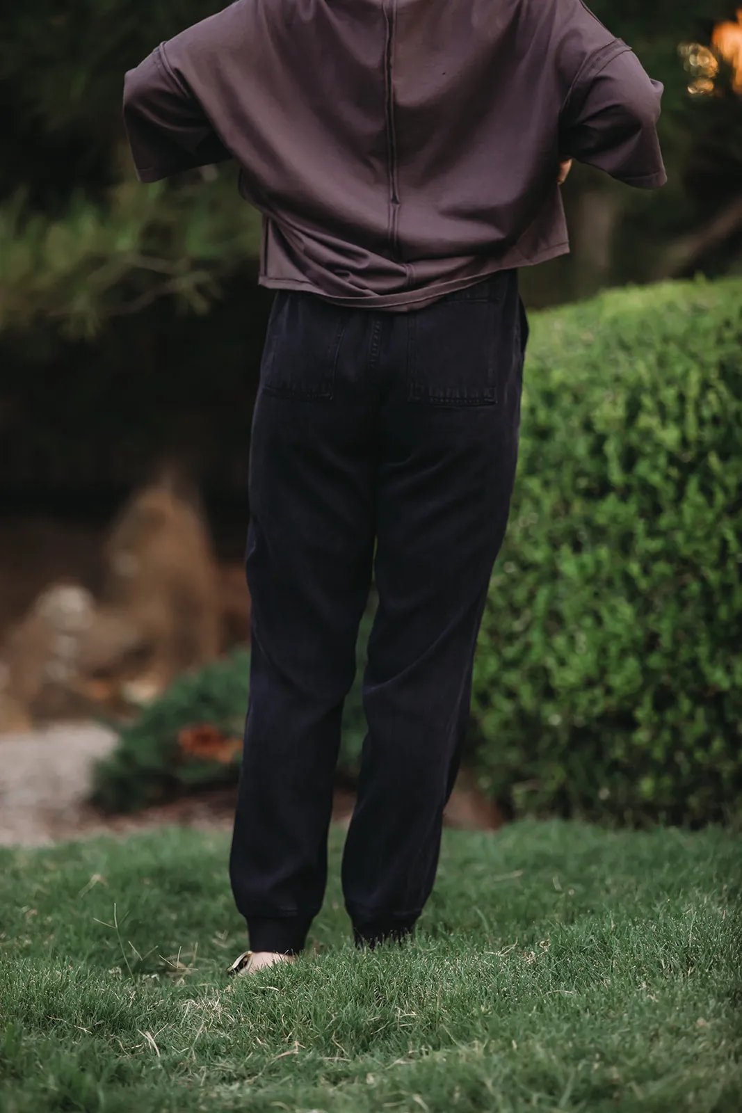 Dear John Jacey Joggers in Black