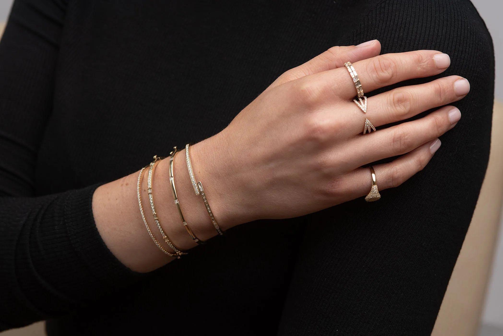 Diamond Bangle