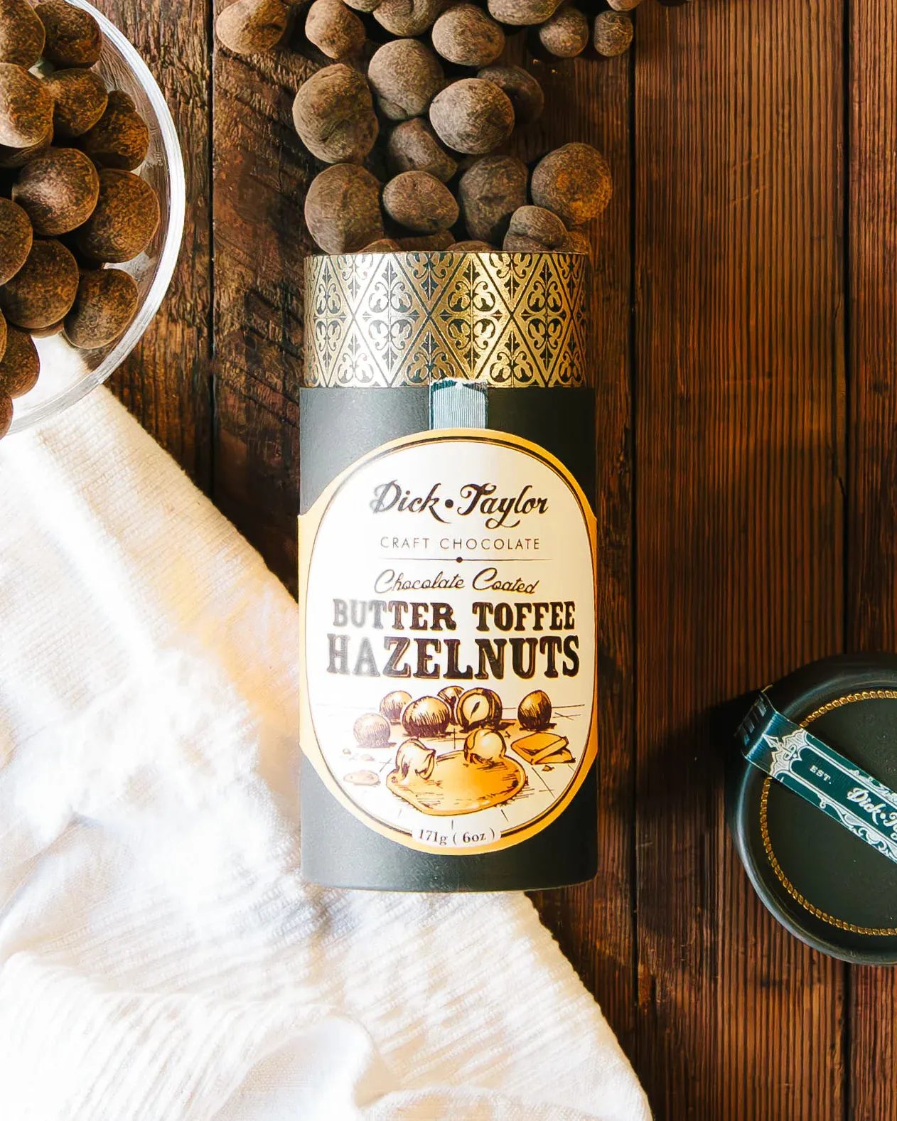 Dick Taylor Chocolate Toffee Hazelnuts