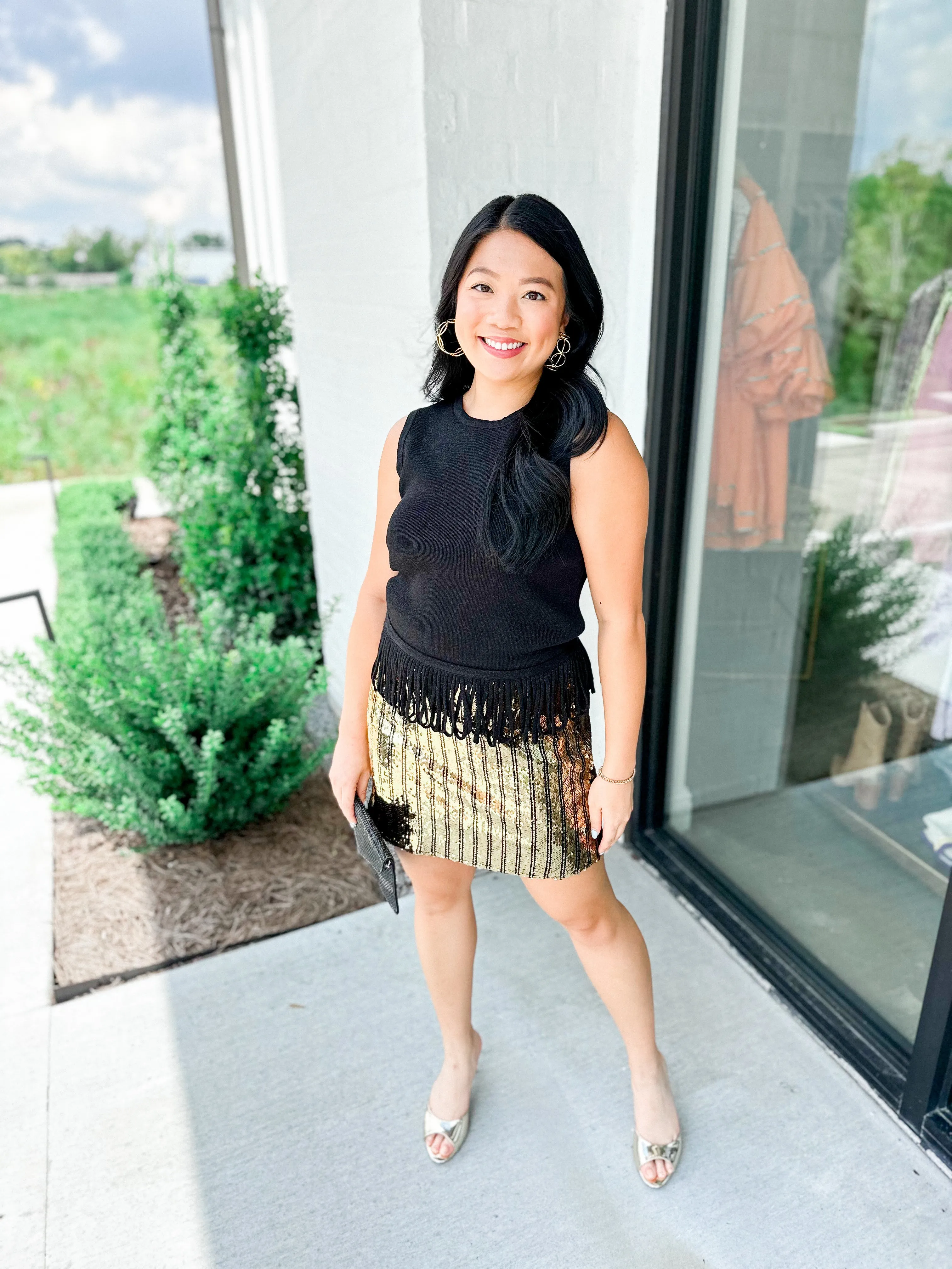 Did Someone Say Sequin Skirt