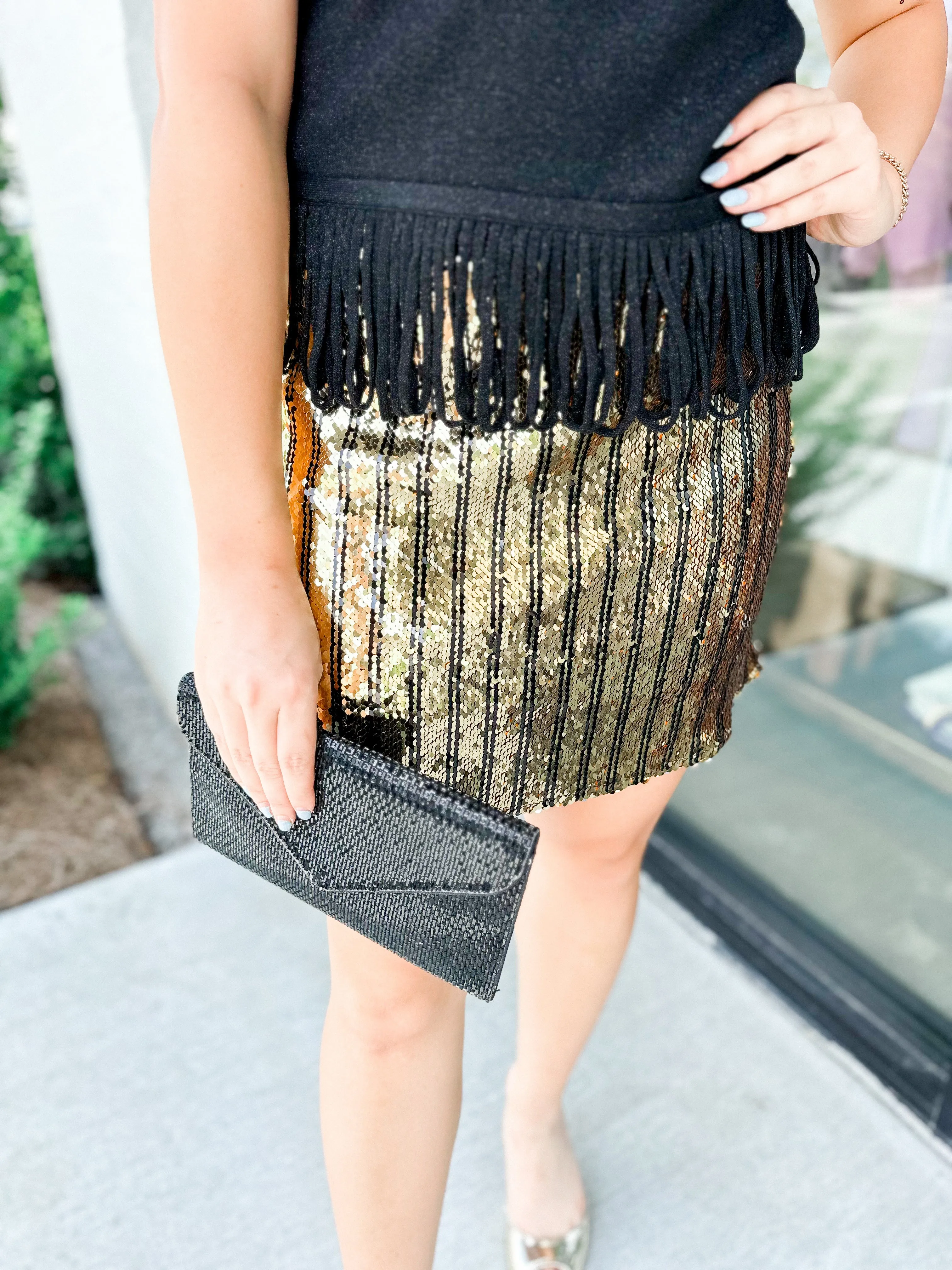 Did Someone Say Sequin Skirt