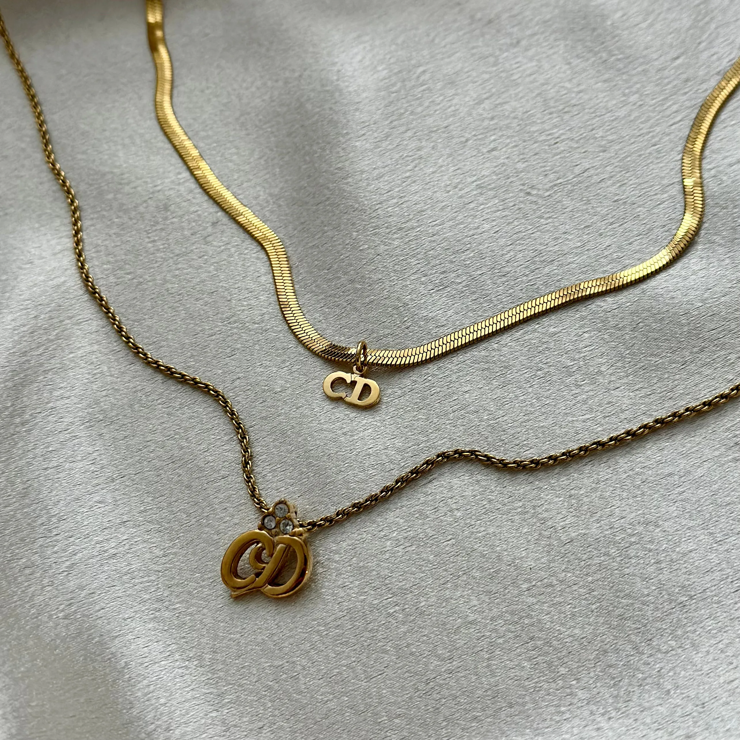 DIOR DAINTY STACK NECKLACE