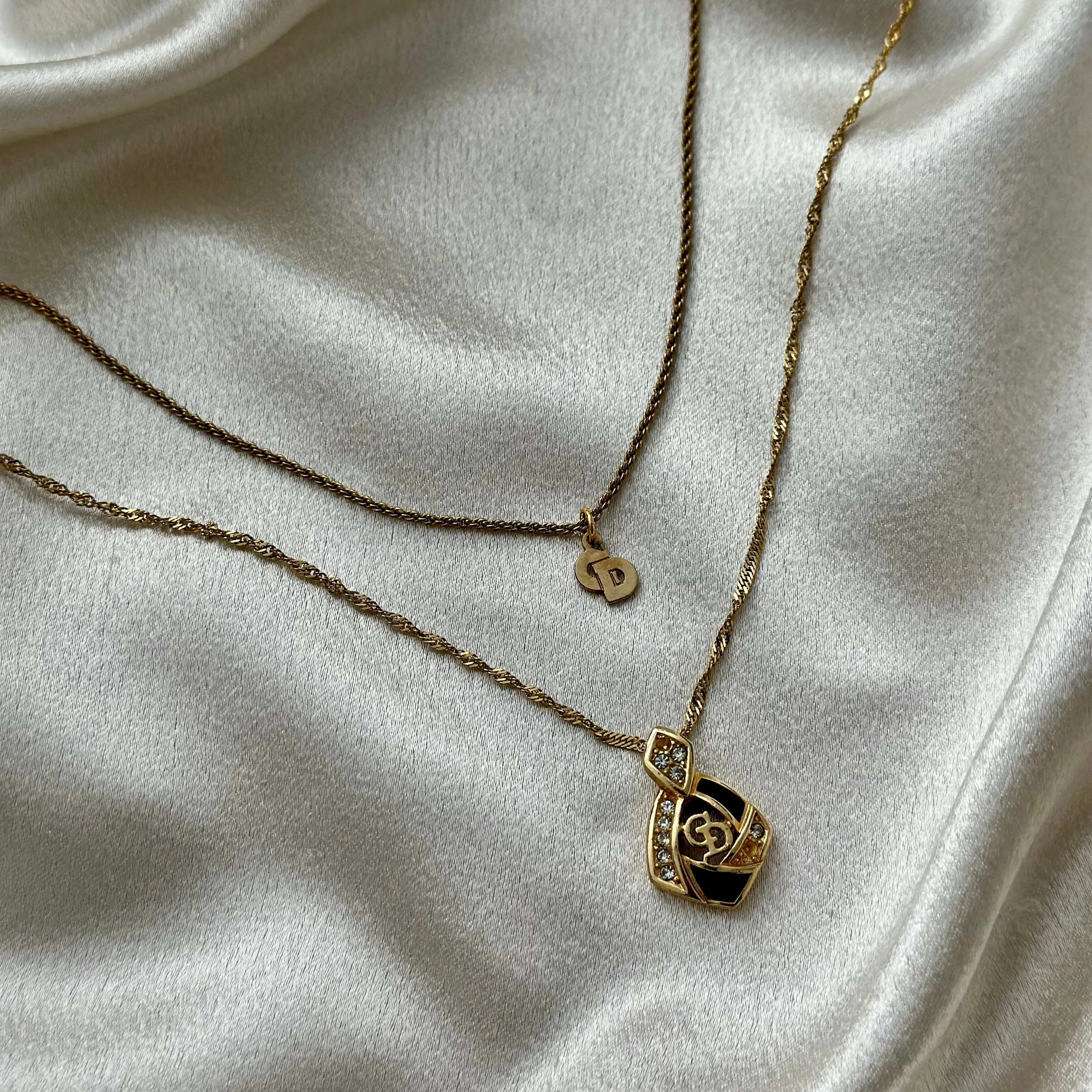 DIOR DAINTY STACK NECKLACE