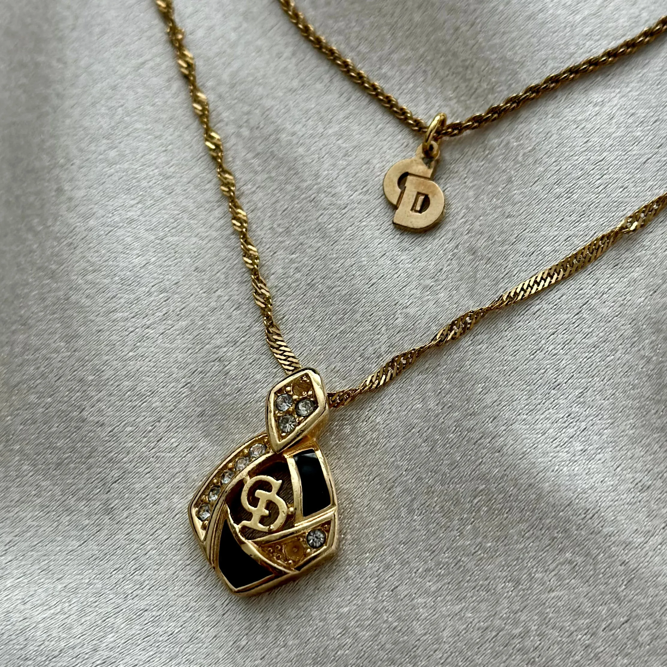 DIOR DAINTY STACK NECKLACE