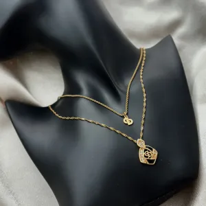 DIOR DAINTY STACK NECKLACE
